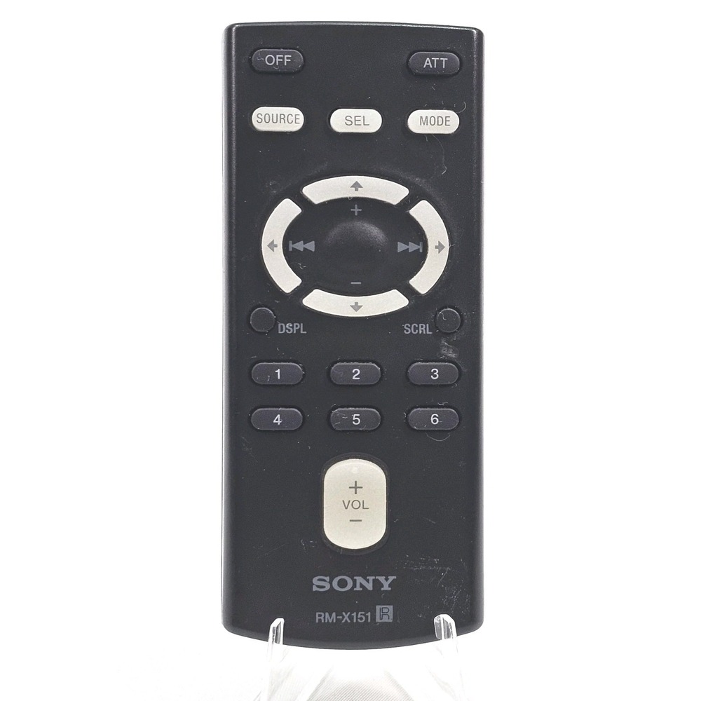 Sony CD MP3 DVD Model RM-X151 for RM-X153 CDX-GT240 Car Stereo Remote‎ Control